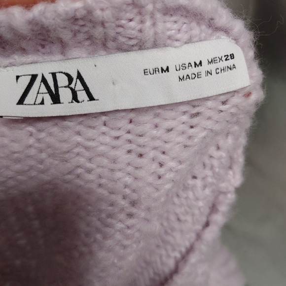ZARA blogger fave ruffle sweater size M - Picture 13 of 14